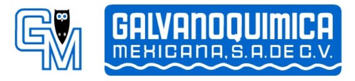 GALVANOQUIMICA MEXICANA, SA DE CV Logo