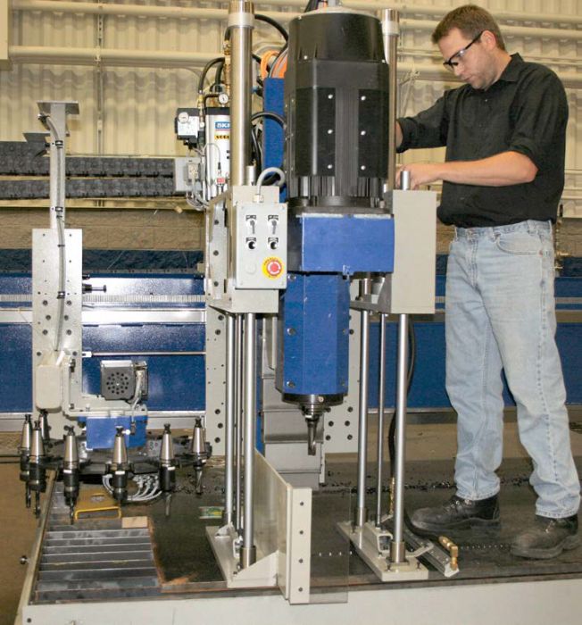 Unidad taladro de servicio pesado - MESSER CUTTING SYSTEMS