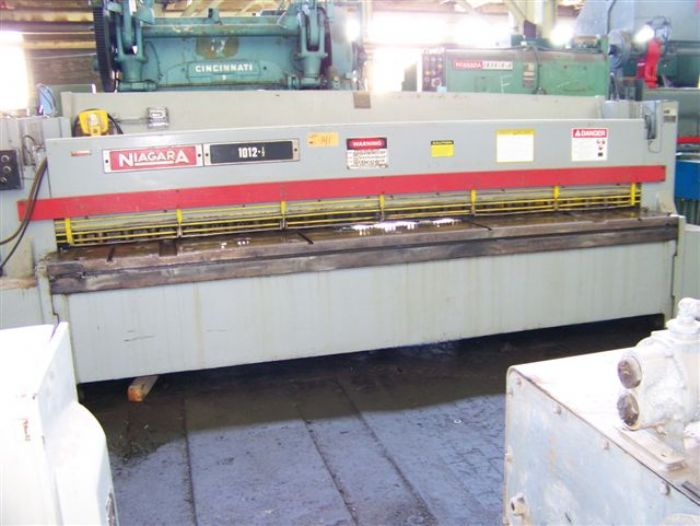 1/2" x 12' NIAGARA MODEL #1012 POWER SQUARING SHEAR, I-108552 - NIAGARA