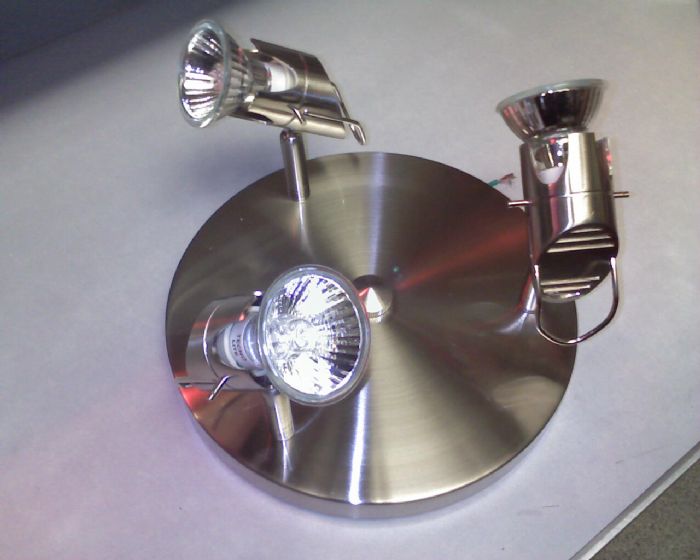 LUMINARIA CANOPE DECORATIVO TRIPLE (LVC-703 /S) - TECNO-LITE