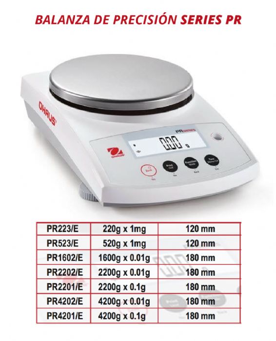 BALANZA DE PRECISIO´N - OHAUS