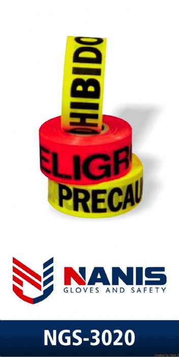 CINTA O BANDA PARA DELIMITAR - NANIS GLOVES AND SAFETY