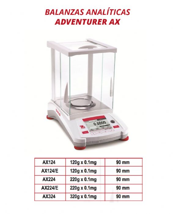 BALANZA ANALITICA - OHAUS
