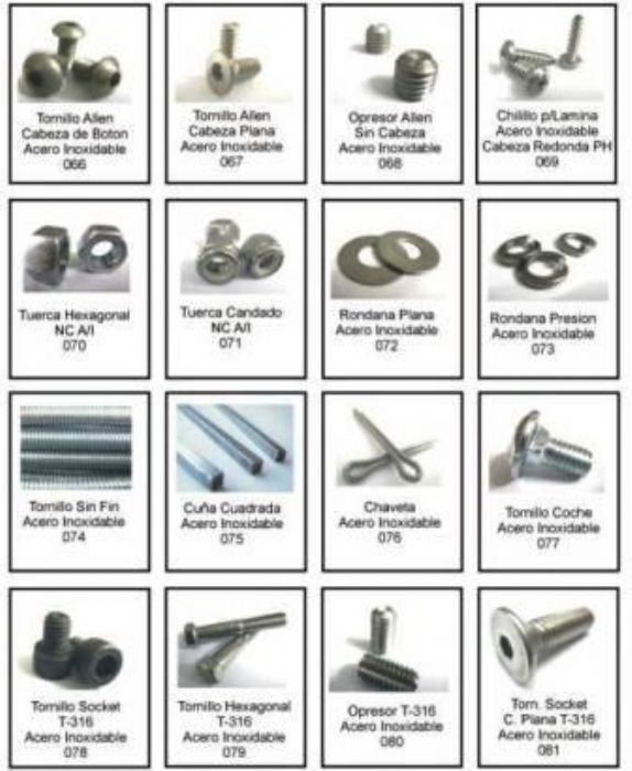 TORNILLERIA Y SOPORTERIA - Varios