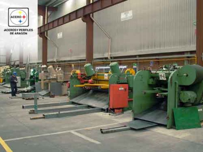 LAMINA DE ACERO AL CARBON PROCESADA  - ACEROS Y PERFILES DE ARAGON 