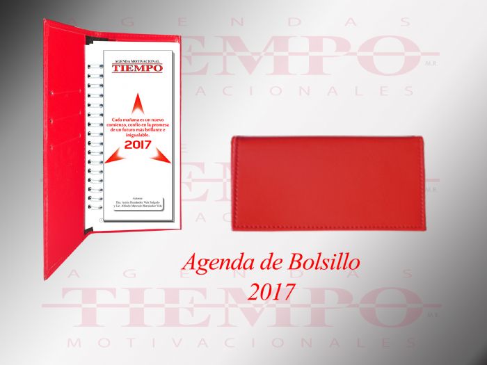 Agenda Motivacional 2017 tamaño Bolsillo - AGENDAS MOTIVACIONALES TIEMPO
