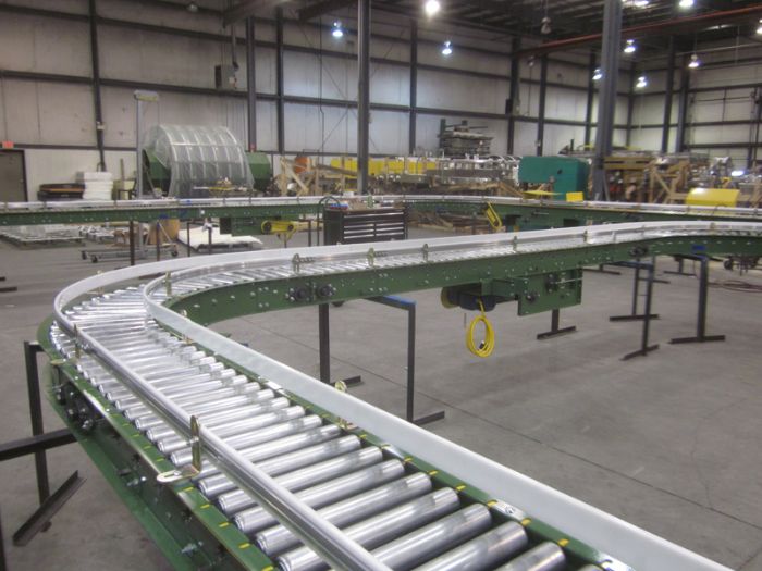 TRANSPORTADOR DE RODILLOS - Alliance industrial 