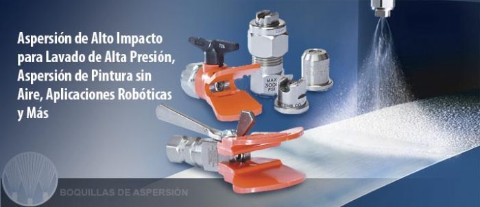BOQUILLAS ALTA PRESION - spraying systems 