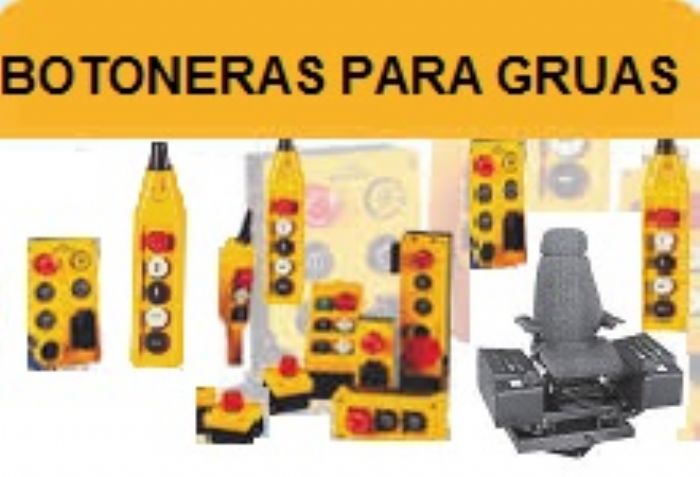 BOTONERAS PARA GRUAS - MANUFACTURA ALMESA