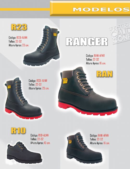 CALZADO BORCEGUI RANGER - VAN VIEN