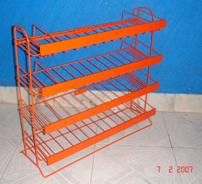 EXHIBIDOR PARA MOSTRADOR  #WRI- NARANJA - SIN MARCA DISEÑO PROPIO