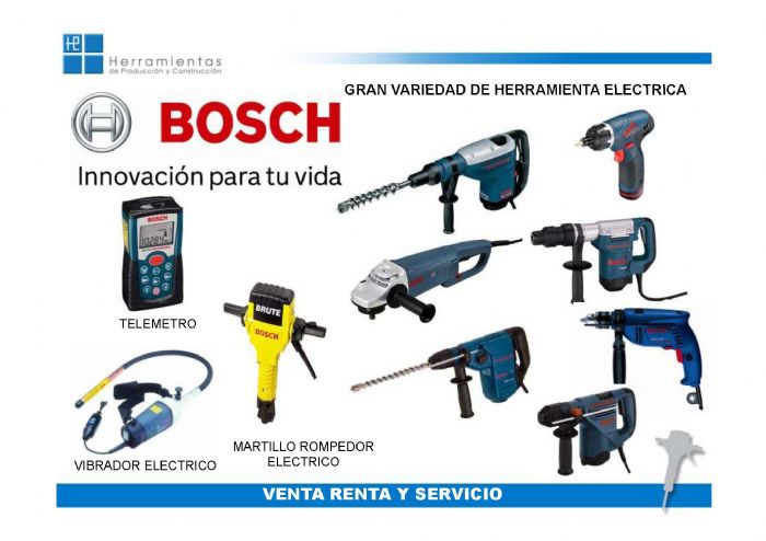 HERRAMIENTAS ELECTRICAS - BOSCH