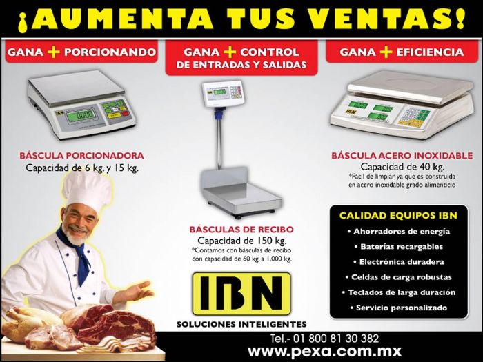 Basculas Comerciales - IBN/ PEXA