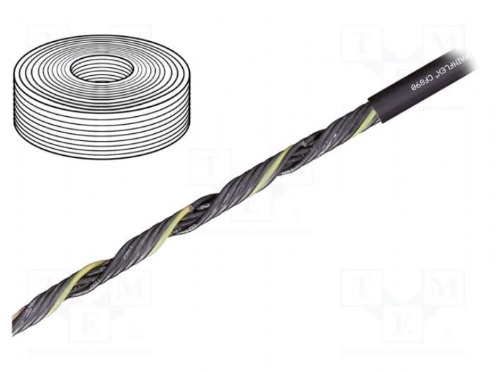 Cables de rieles - sin aislamiento - IGUS