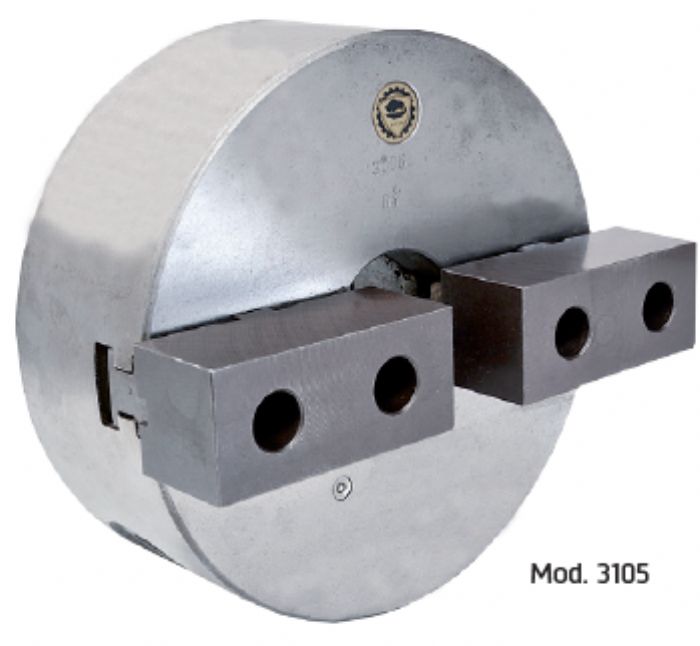 CHUCK UNIVERSAL DE 2 MORDAZAS BLANDAS CUERPO DE FUNDICION BISON - BISON