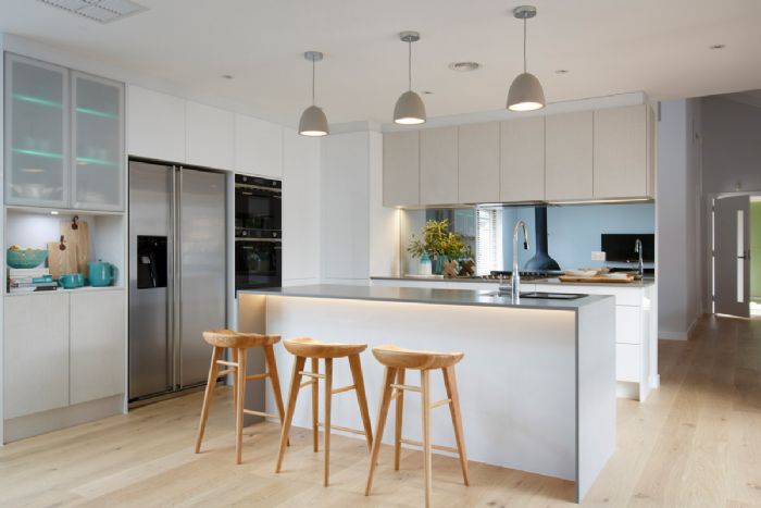 COCINA ISLA DESAYUNADOR TARJA - MARUVA