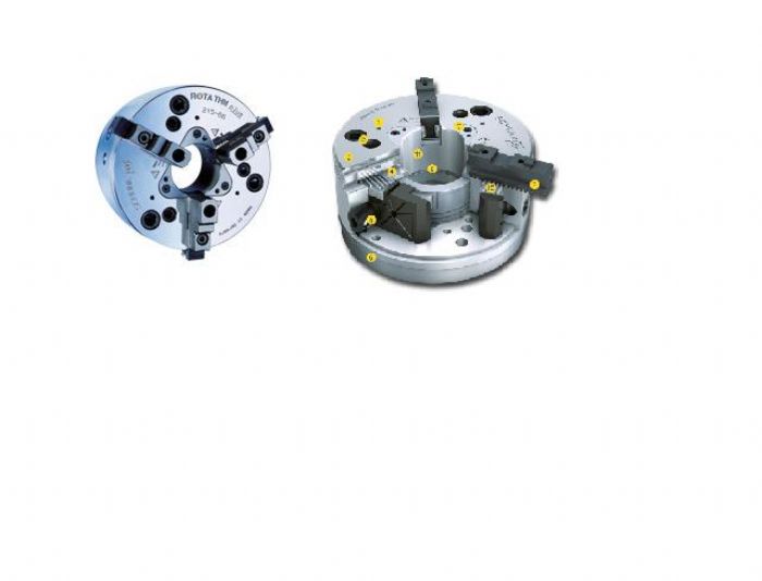 CHUCKS AUTOMÁTICOS/HIDRAULICOS/PNEUMATICOS - ROHM/SCHUNK
