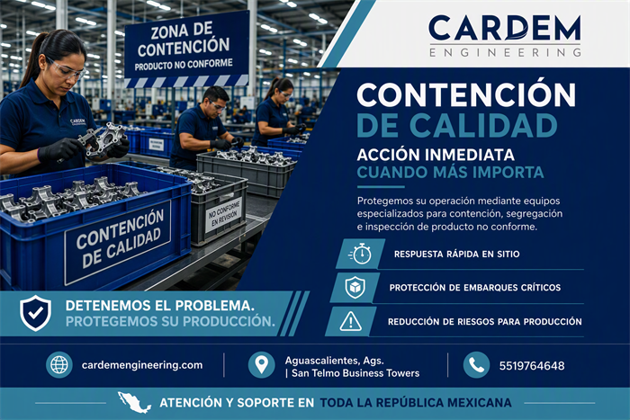 Contencion de Calidad  - CARDEM 