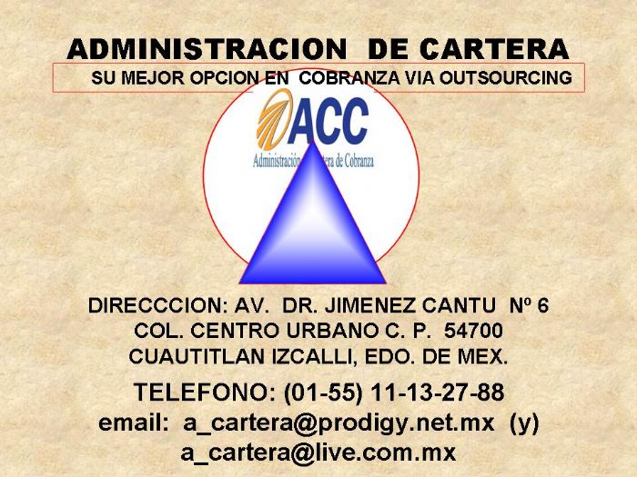 SERVICIOS PROFESIONALES EN COBRANZA - 