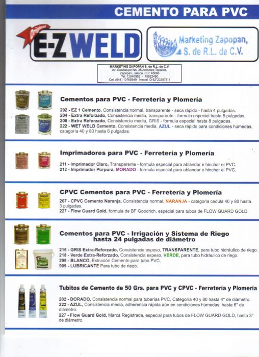E-Z WELD - EZ-WELD Marketing Zapopan