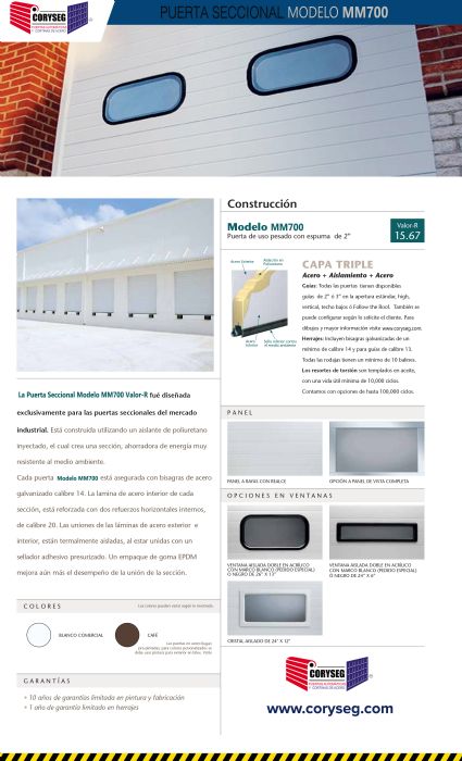 Puerta Seccional  - Coryseg