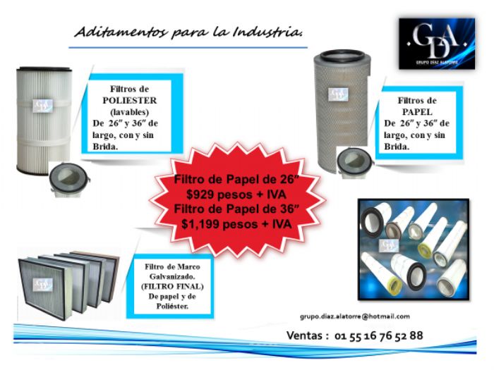 FILTROS COLECTORES - 