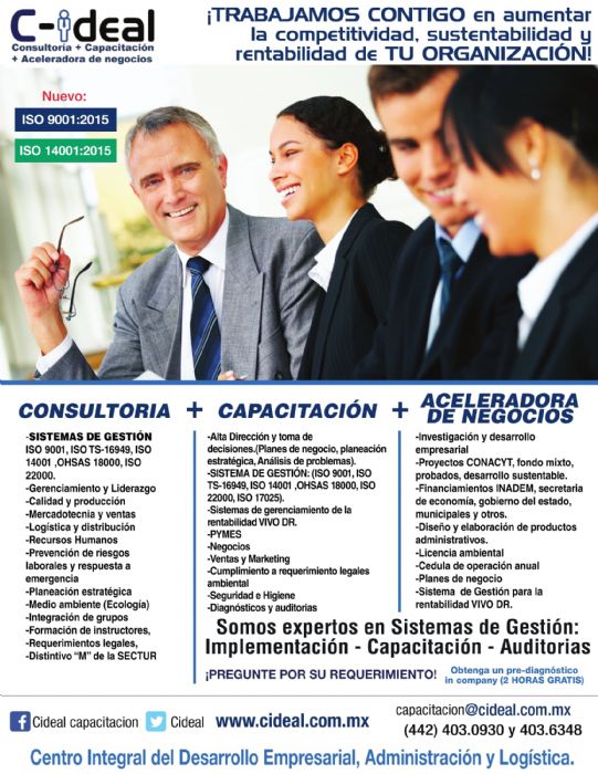 ISO 9001:2015 IMPLEMENTANDO LOS CAMBIOS EN MI ORGANIZACIÓN - 