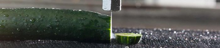 Cortar Alimentos con chorro de agua - FLOW WATERJET