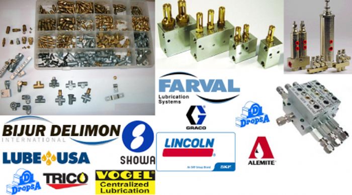 DOSIFICADORES DE LUBRICACIÓN - SHOWA, LINCOLN, DROPSA, BIJUR, ALEMITE, TRICO