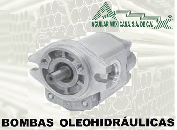 BOMBA OLEOHIDRAULICA - AGUILAR MANUFACTURA