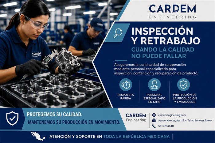 Inspeccion y Retrabajos  - CARDEM 