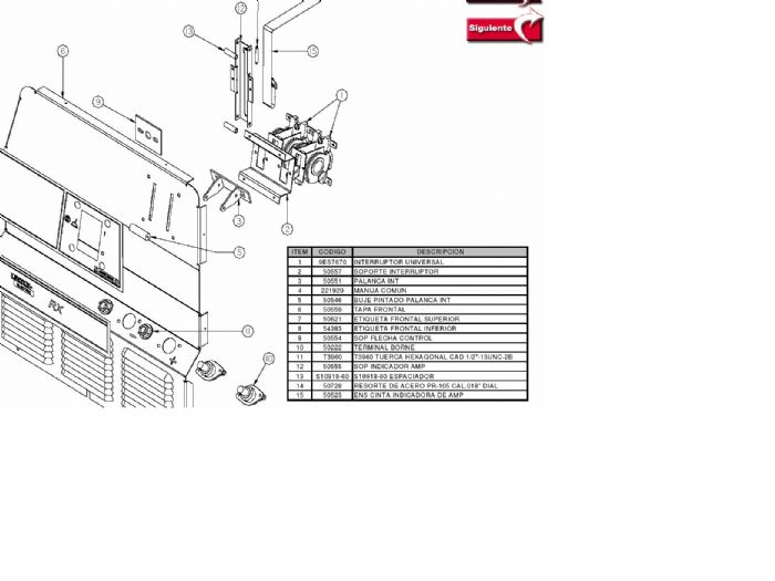 Refacciones originales - LINCOLN ELECTRIC