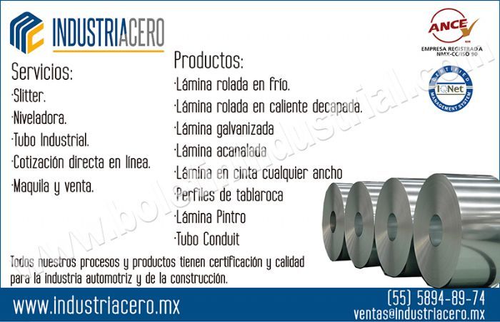 LAMINA ACANALADA - MC INDUSTRIACERO