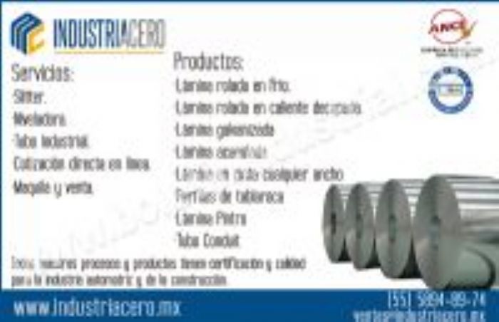 LAMINA PINTRO - MC INDUSTRIACERO