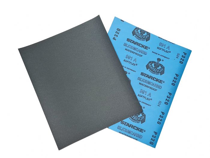 HOJAS DE LIJA DE CARBURO DE SILICIO - 