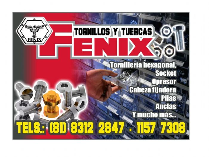 FENIX - TORNILLOS Y TUERCAS FENIX