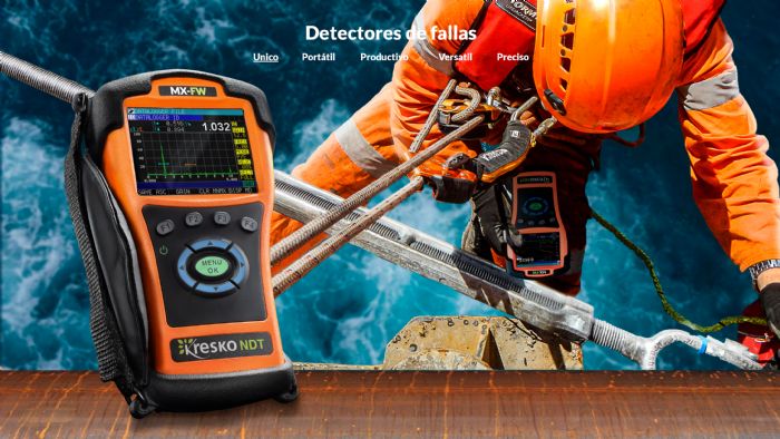 Equipo de ultrasonido industrial UT detectores de fallas - 