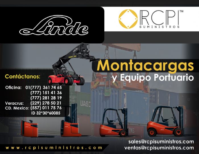 Refacciones portuarios y de automatización - Kalmar, Linde, Taylor, Bromma, Hyster