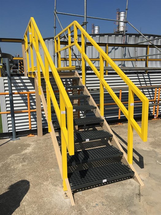 Plataforma de operaciones de Fibra de Vidrio  - Mexican Fibers 