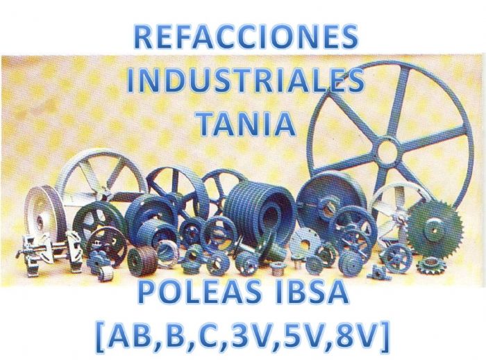 POLEAS - POLEAS IBSA/TB WOODS