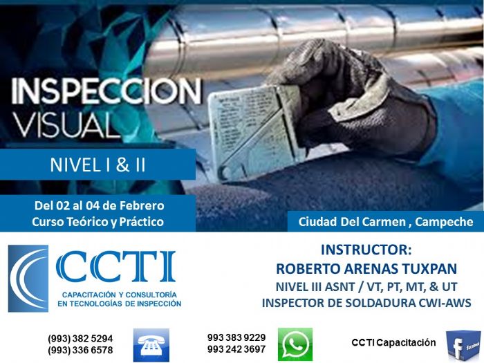 CURSO INSPECCIÓN VISUAL NIVEL I Y II - 