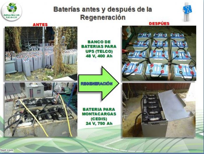 Reparación de Baterías para montacargas eléctrico - BATTERY NEW LIFE MEXICO, S.A. DE C.V.