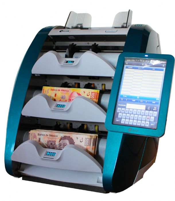 Contadoras de billetes por valor - 