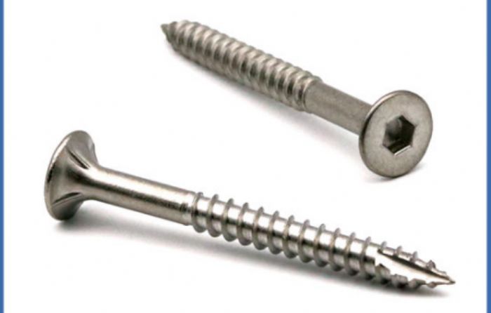 Tornillos De Acero Inoxidable 316 Grado Marino #8x1-5/8 - 450 Unidades, Cabeza Plana T20, Para Proyectos Exteriores