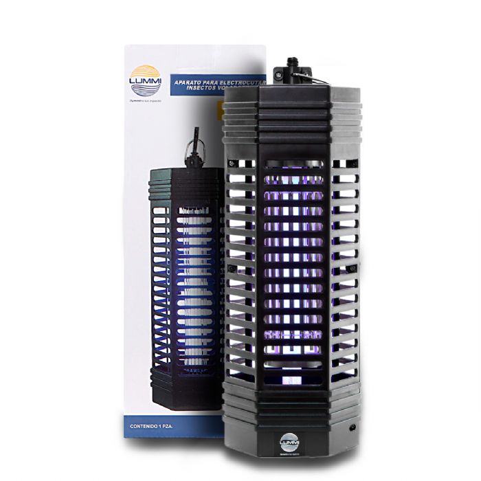 Lampara Mata Mosquitos Repelente Uv 6w Lummi In1x6/ne  - LUMMI