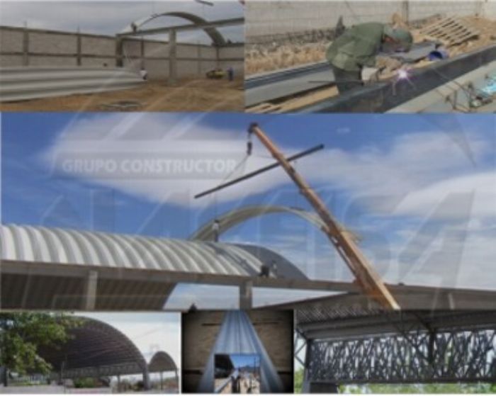 TECHOS CURVOS SIN ESTRUCTURA - 