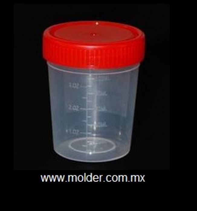 Vaso Muestra Medica 100ml y 120ml - Molder