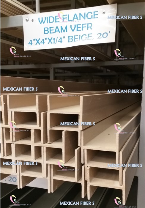 VIGA DE FIBRA DE VIDRIO - MEXICAN FIBERS