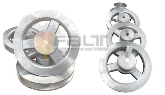 POLEAS DE ALUMINIO  - FALT FOUNDRY