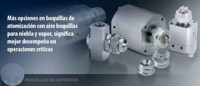 BOQUILLAS NEUMATICAS - Spraying Systems 